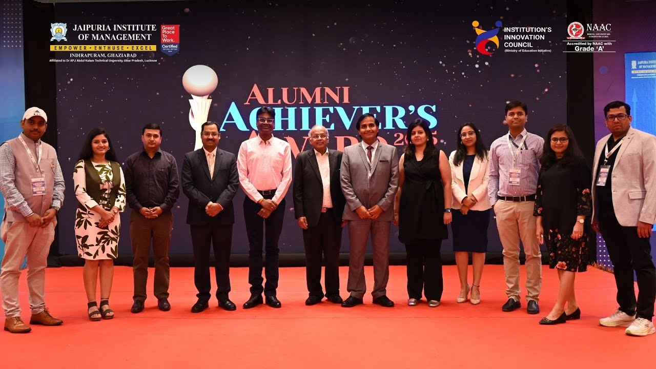 Alumni Achiever’s Award Ceremony | Jaipuria Corporate Summit 2025 | Jaipuria Ghaziabad